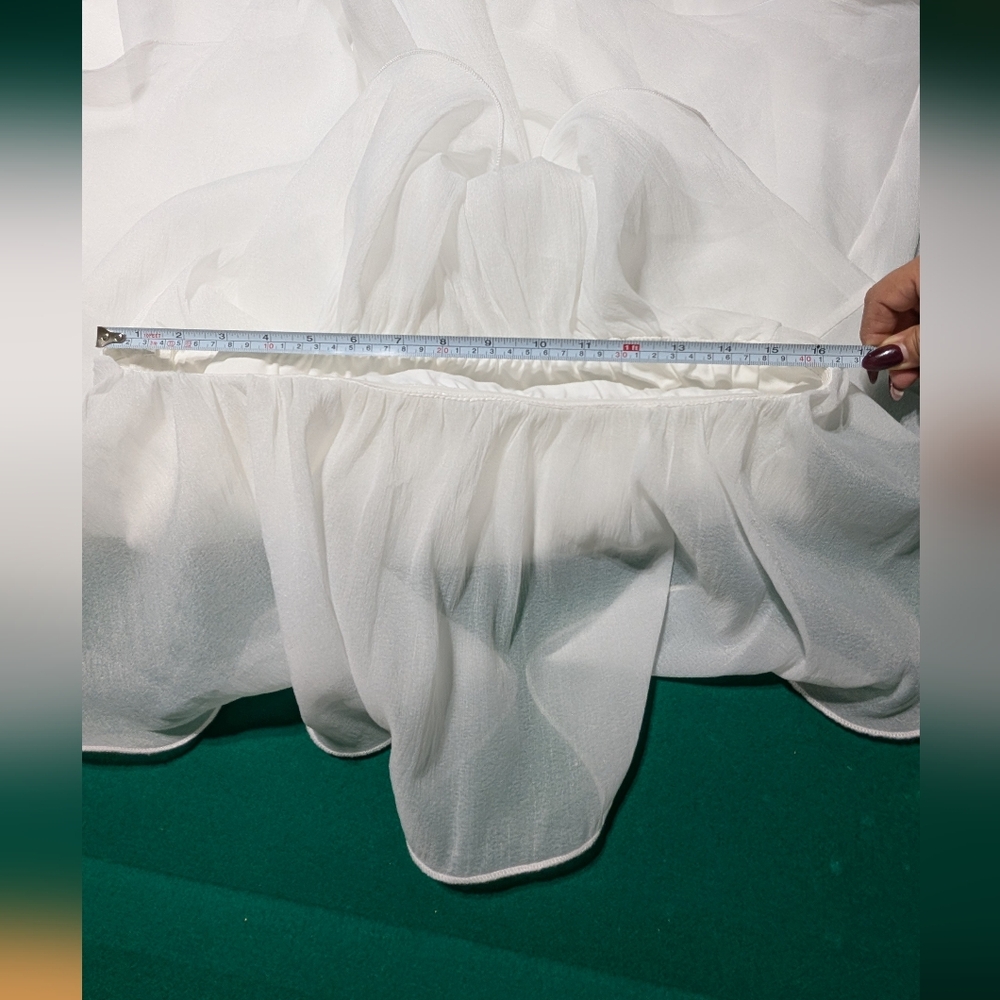 SHEIN White Ruffle Dress - Picture 3 of 5